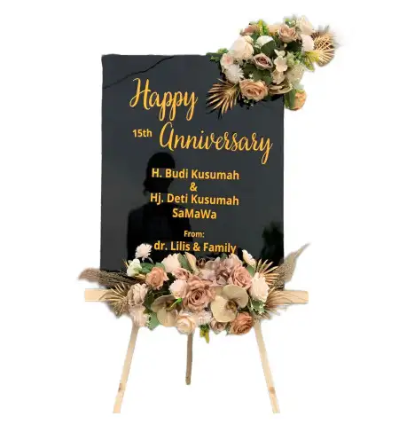 Papan Bunga Akrilik Cibokor