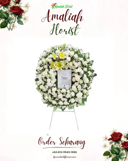 Krans Bunga Duka Cibokor